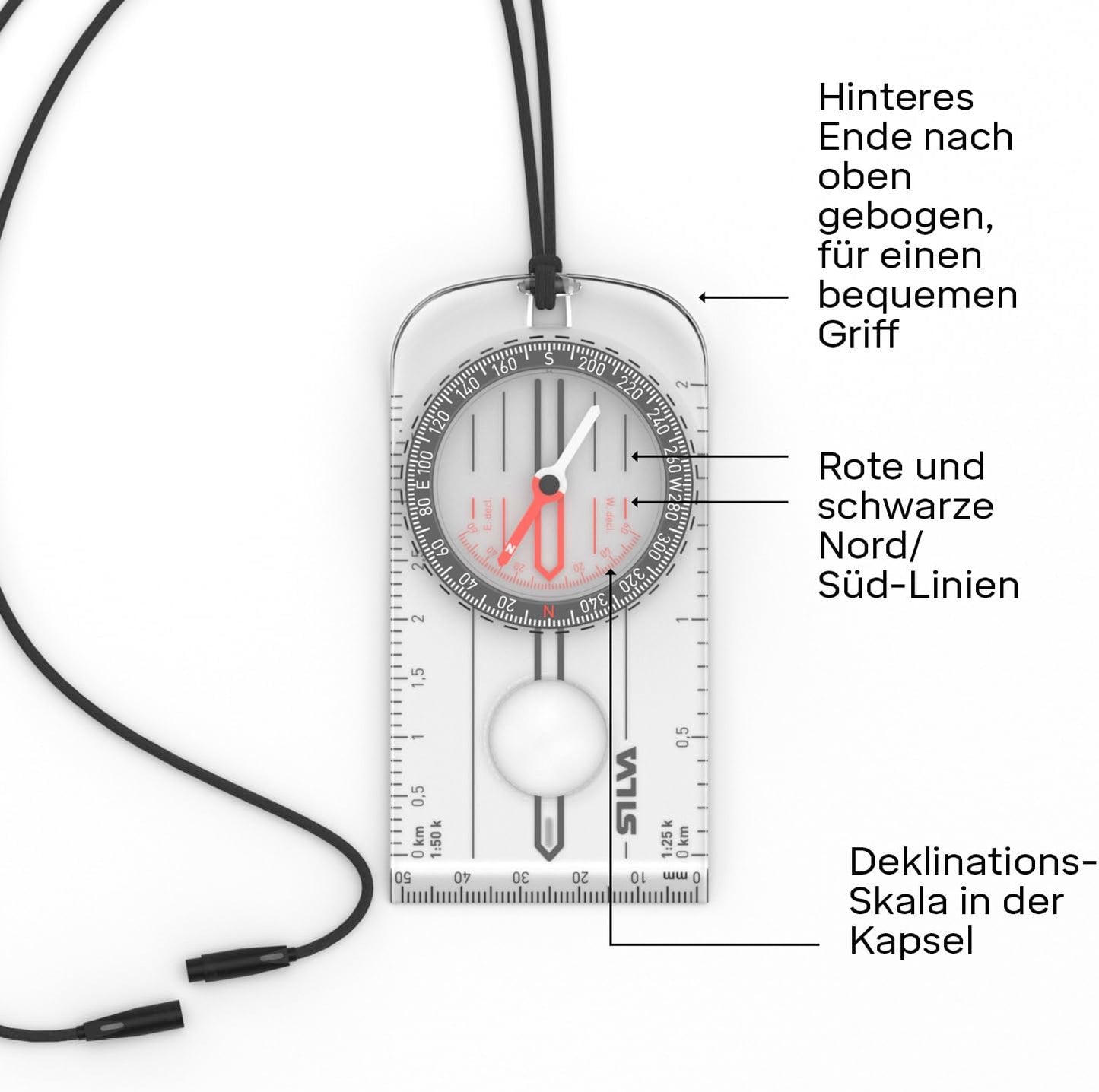 Outdoor-Wanderkompass Ranger No. 3
