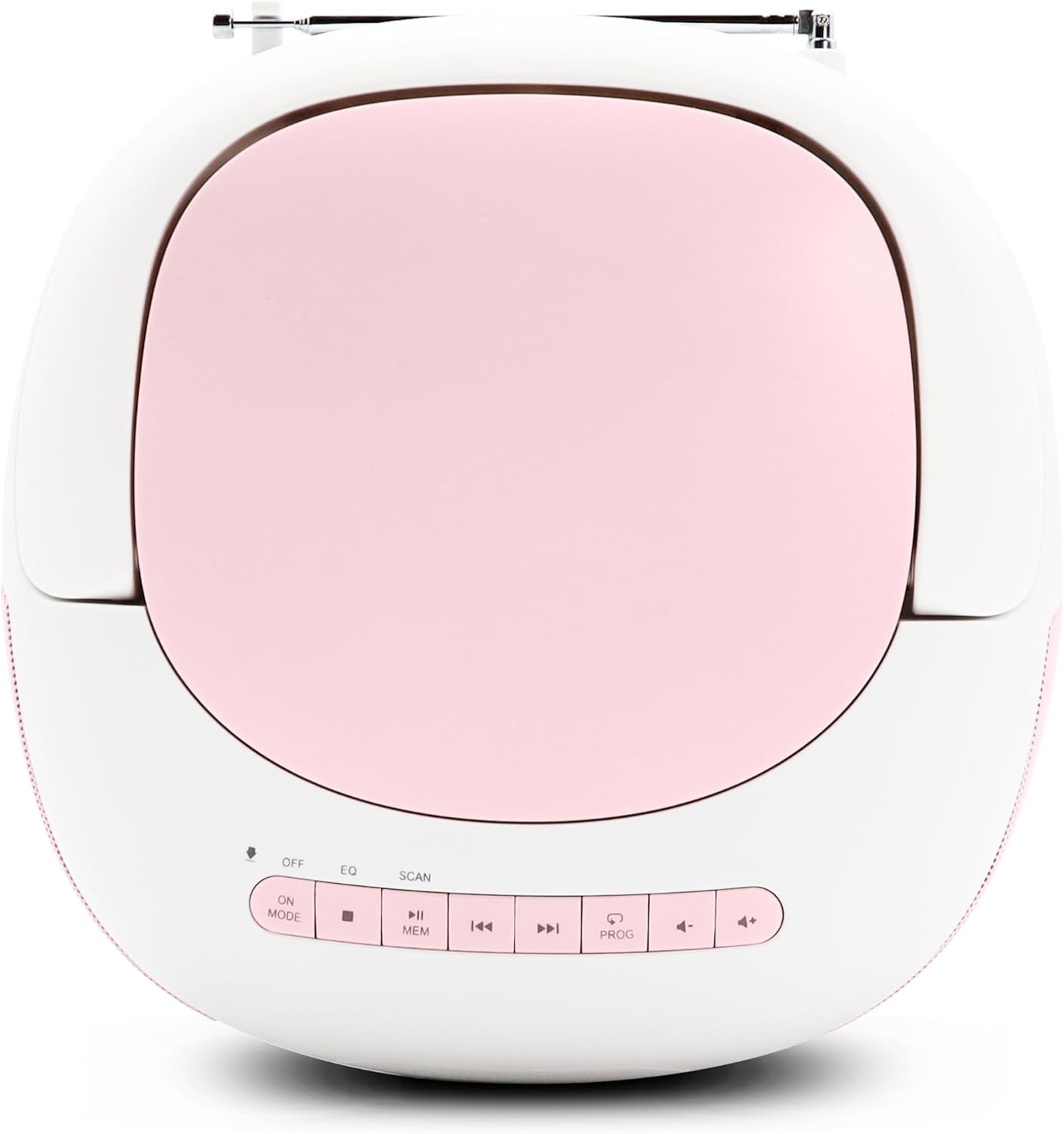 CD-Player Eden mit Bluetooth und USB-Anschluss, Rosa