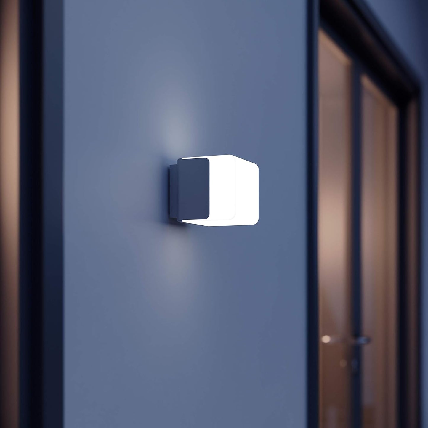 LED Aussenwandleuchte L 835 SC mit Bewegungsmelder, Anthrazit Wandleuchte L 835 Mit Bewegungsmelder