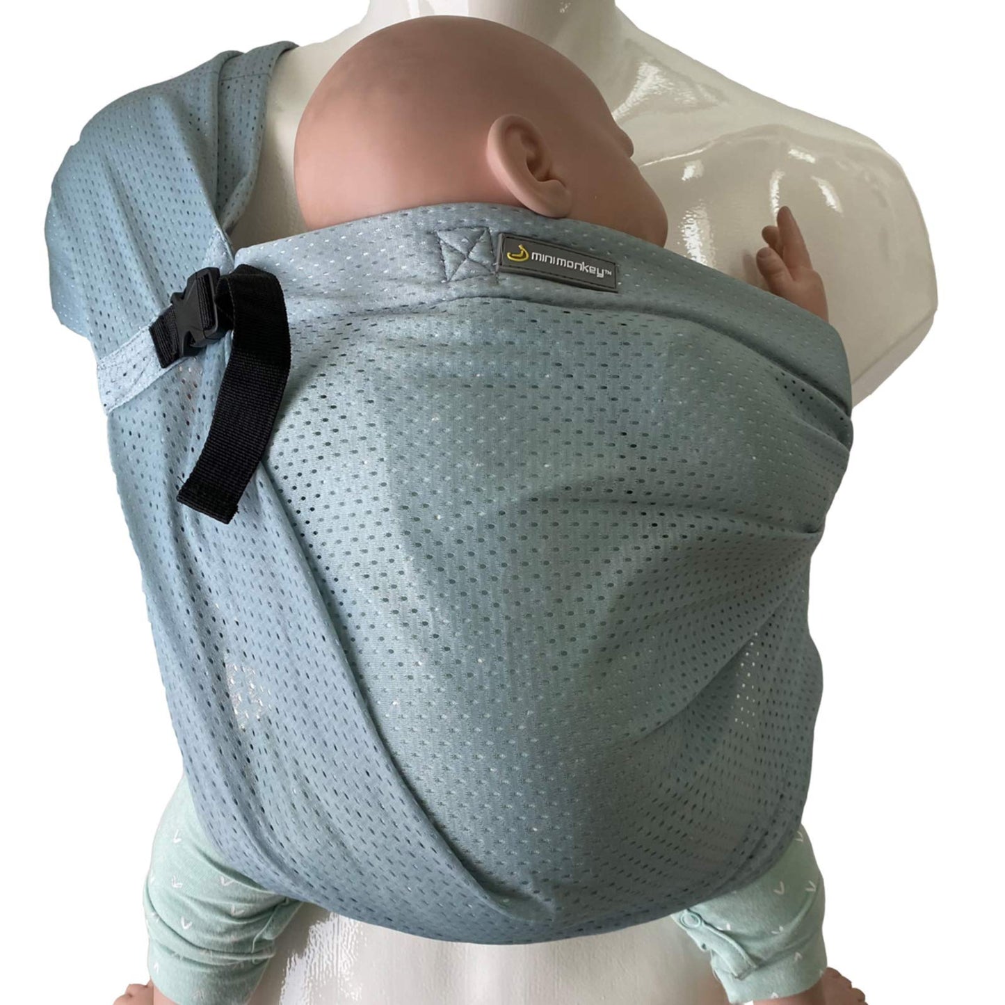 Babytrage Mini Sling, Hellgrün