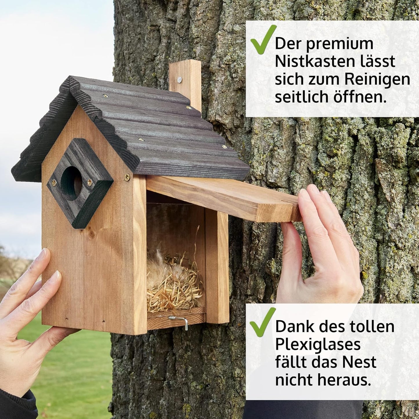Nistkasten, Nistkasten Braun