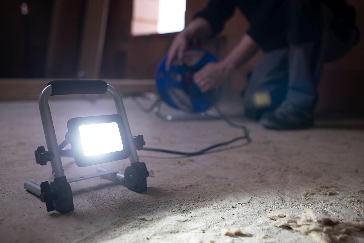 LED Baustrahler EL 750 M, 10W/900lm