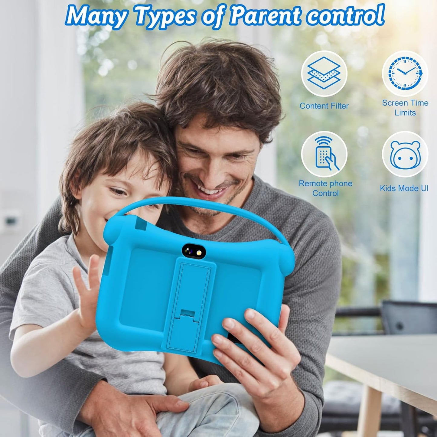 Kindertablet, Blau
