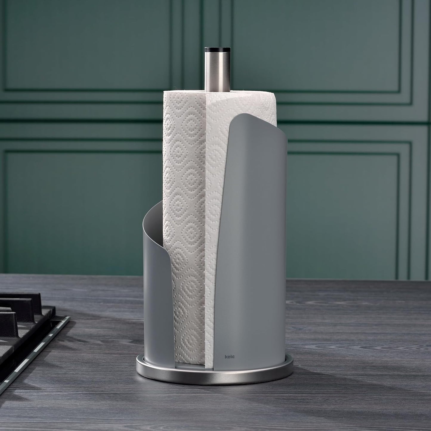Küchenrollenhalter Stella, Grau