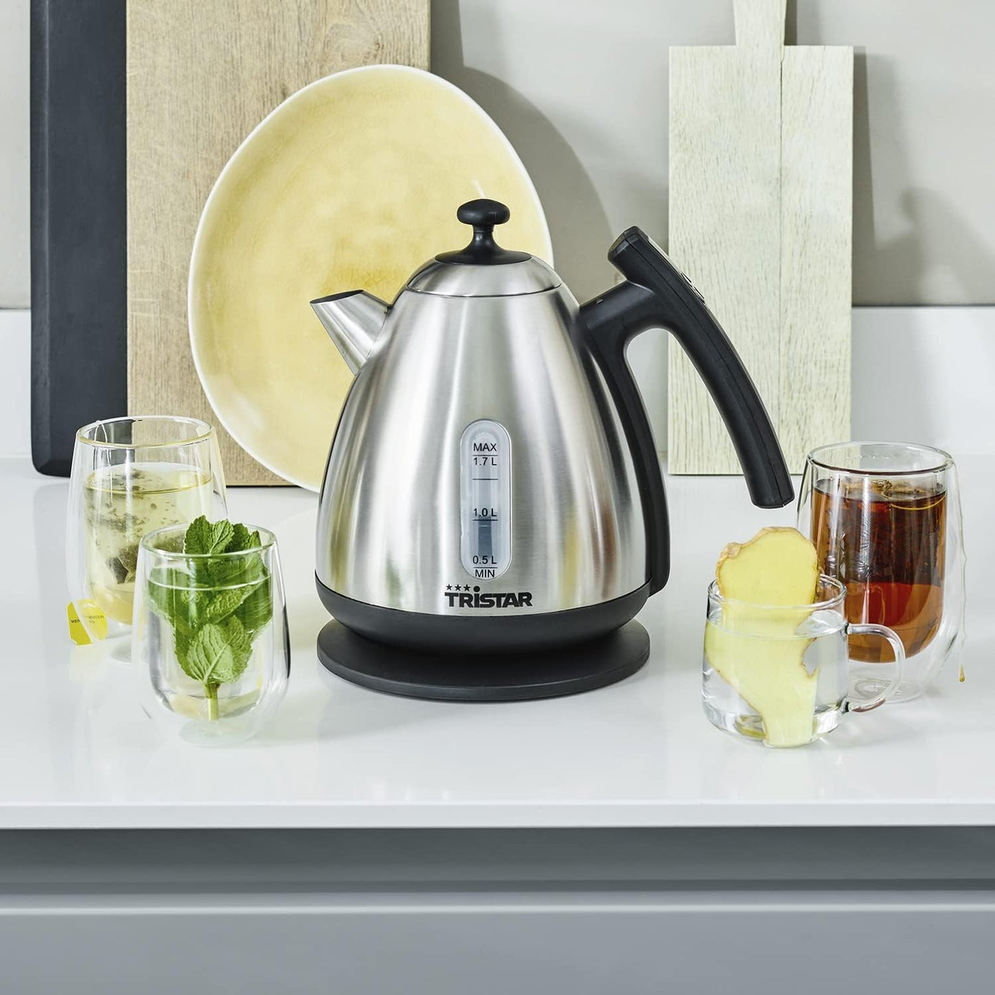 Wasserkocher WK-3403, 1,7 Liter 2200 Watt Single