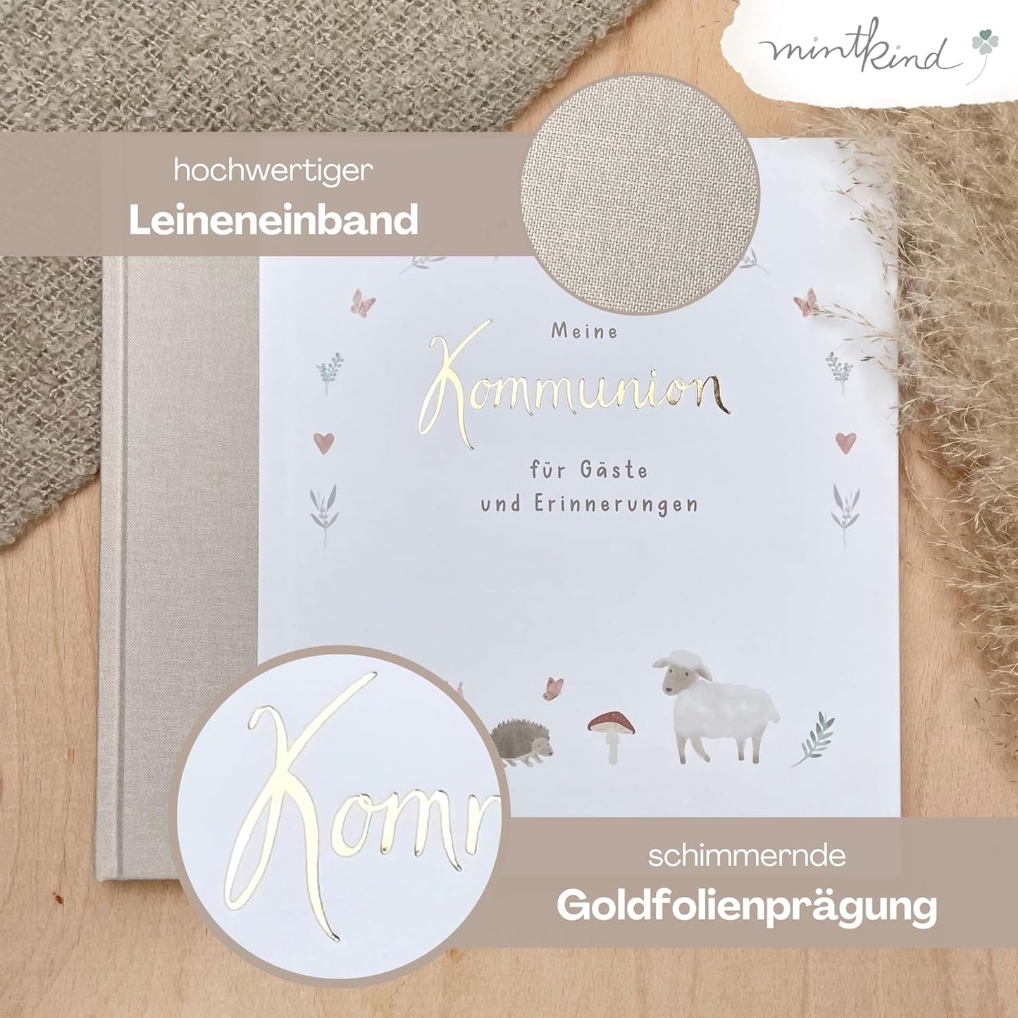 Kommunion Gästebuch, Wald