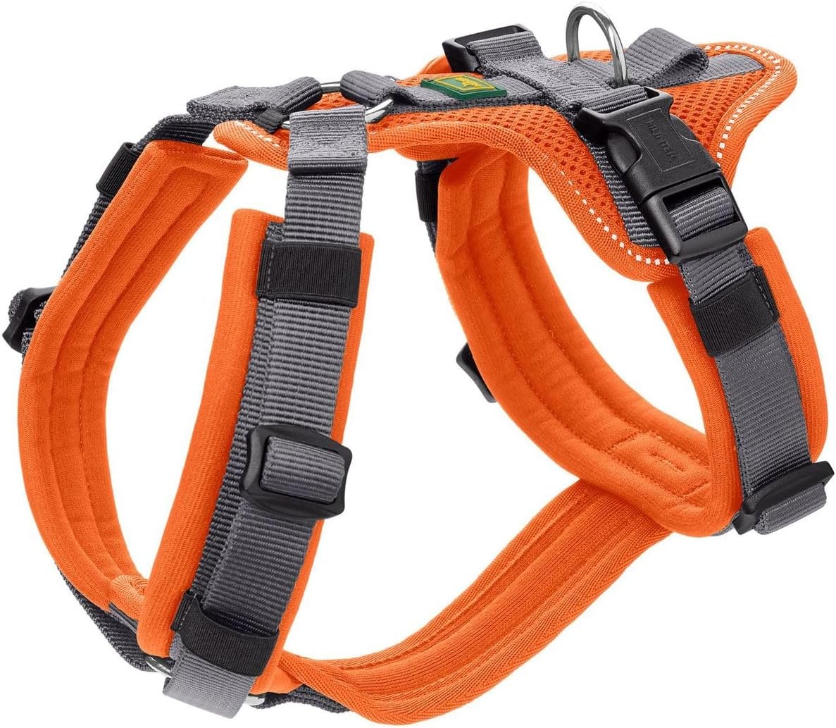 Sicherheitsgeschirr Maldon, S-M orange/grau