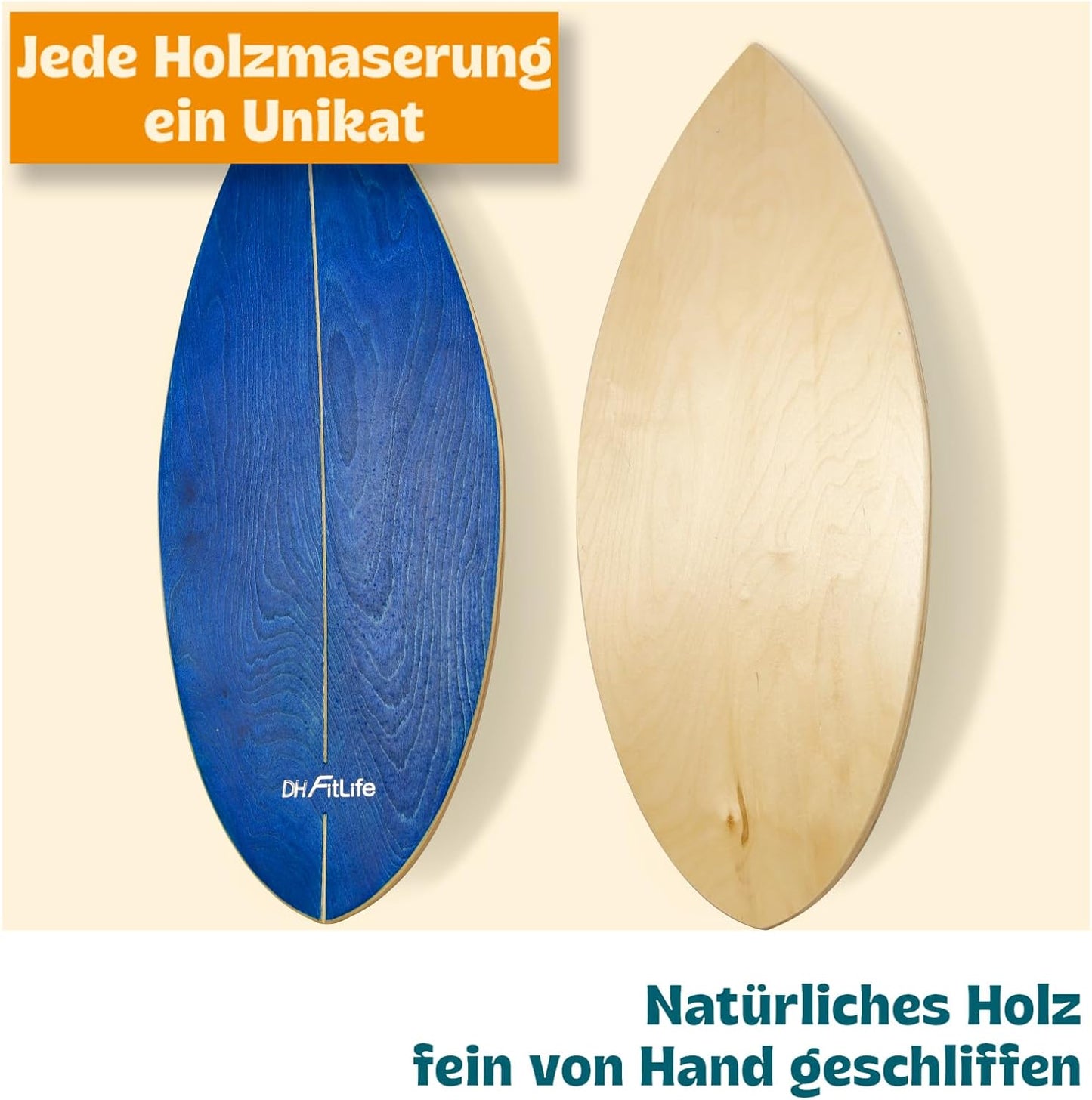 Balance Board für Indoor-Training und Spass, Himmelblau
