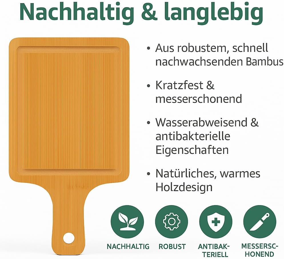 6-teiliges Mini Servierbrett-Set, 6