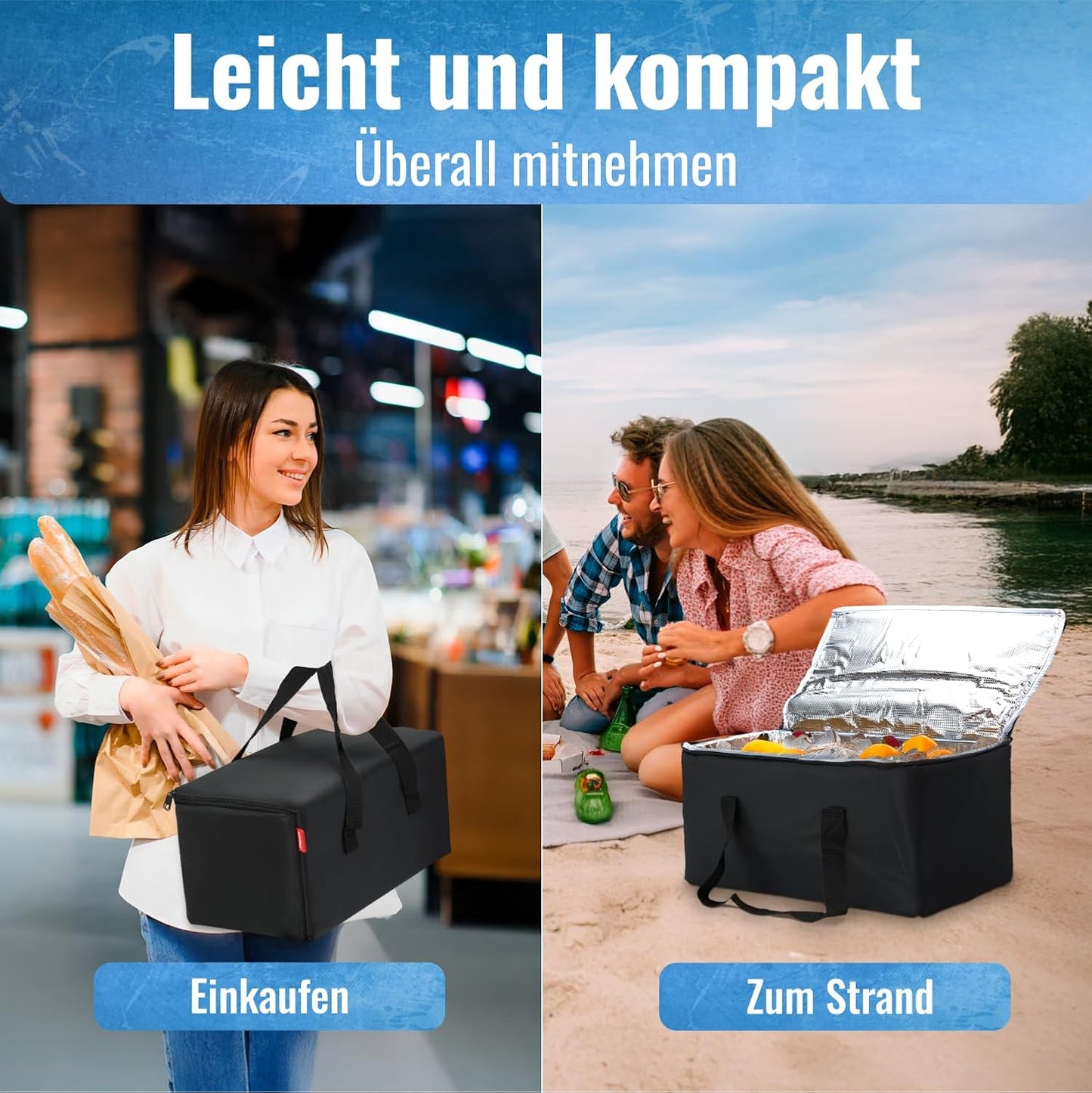Faltbare Kühltasche, 14L