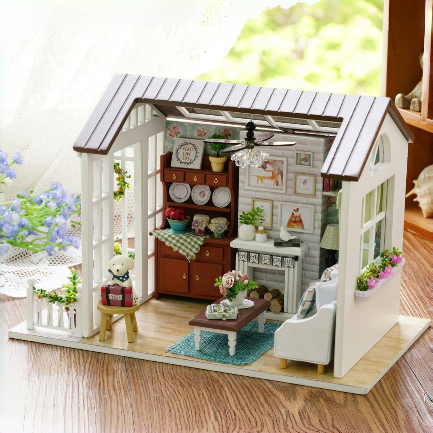 DIY Puppenhaus Miniatur-Salon, Z008