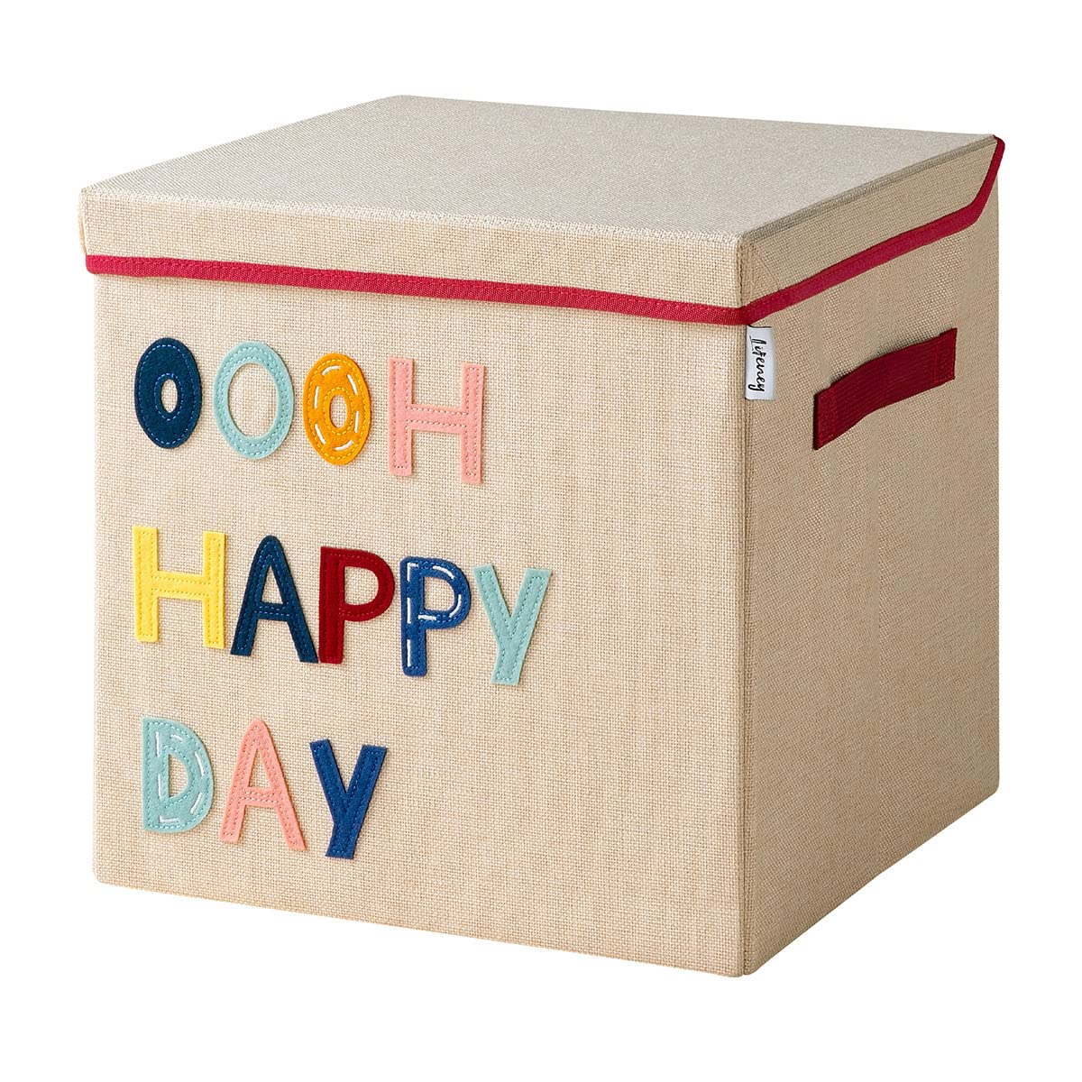 Aufbewahrungsbox mit Deckel, Happy Day