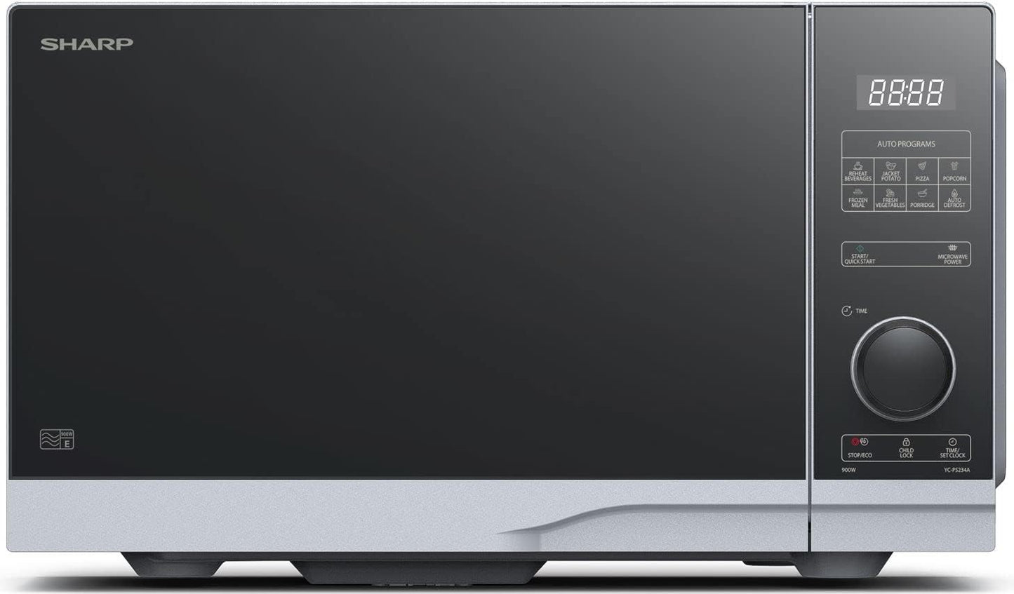 Mikrowelle PS254AES mit 10 Leistungsstufen, 900W