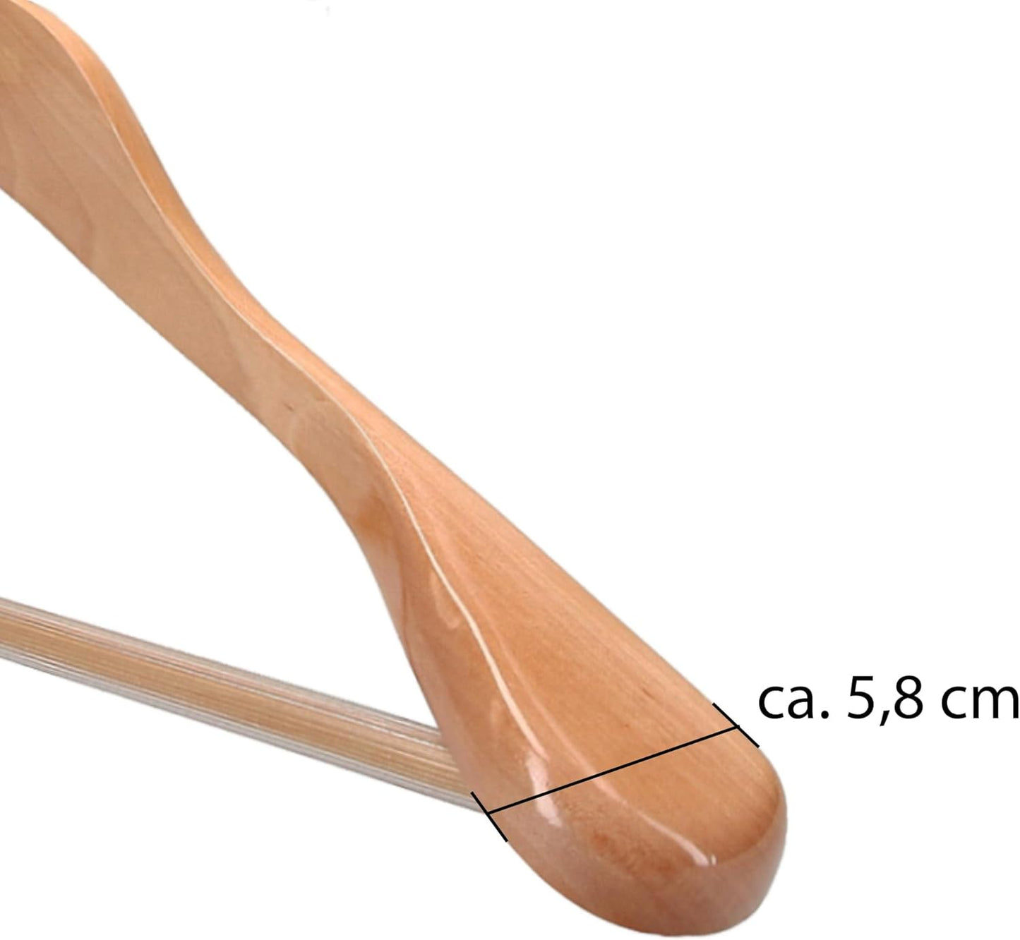 Holzkleiderbügel, 15 Stück, 15