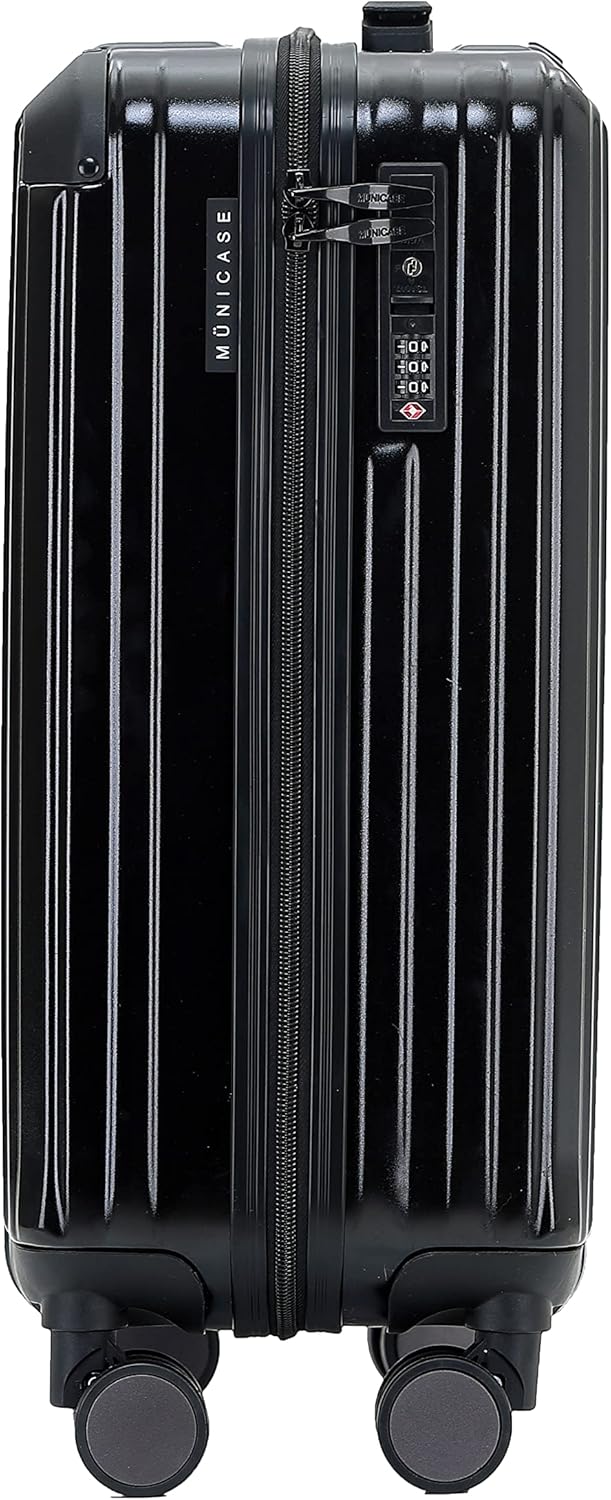 TSA-Schloss Koffer Hardschale Boardcase klein, Schwarz