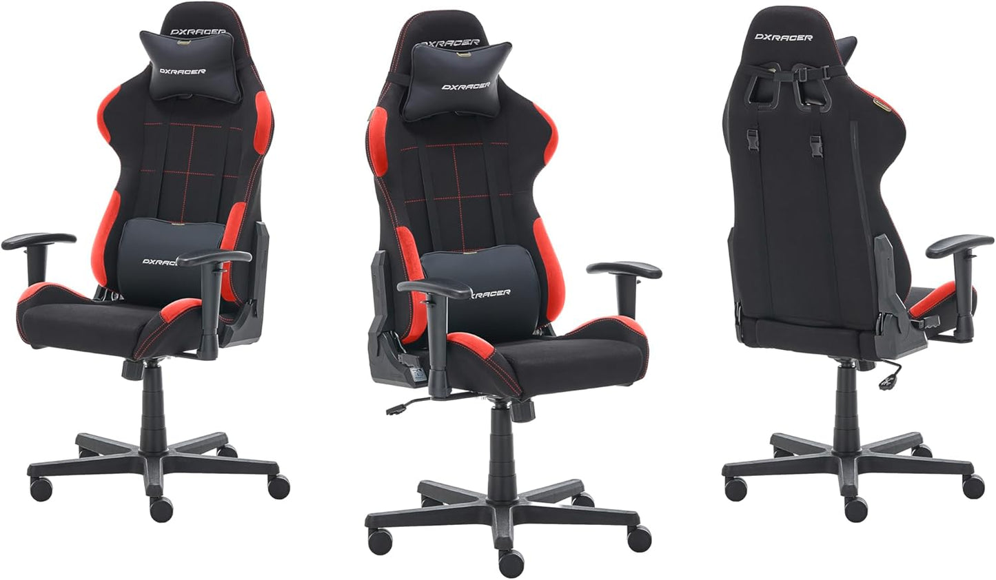 Ergonomischer Gaming- und Bürostuhl Formula mit Wippfunktion, Schwarz-rot DXRacer FORMULA