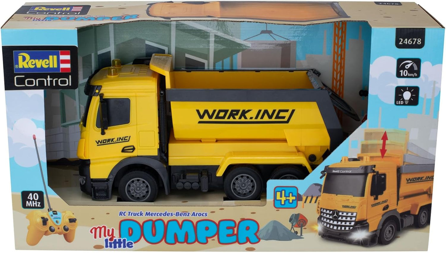 RC Truck Mercedes-Benz Arocs My little Dumper, Ferngesteuertes Auto, Kipplader