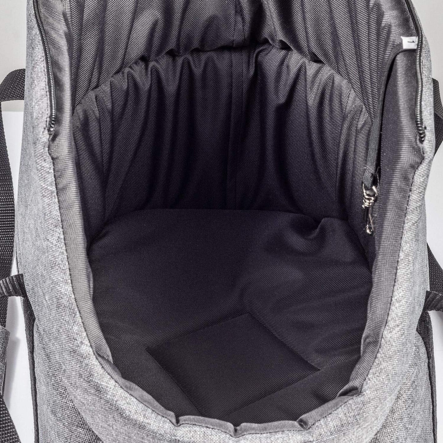 Hundetasche, L 34 x B 22 x H 26 cm Grau