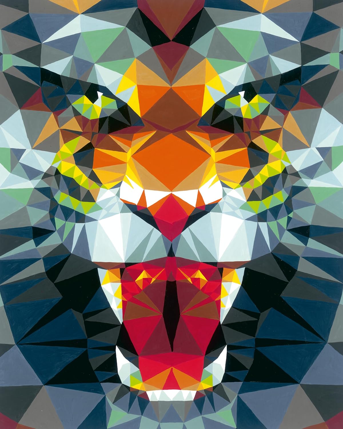 CreArt Polygon Tiger 23514