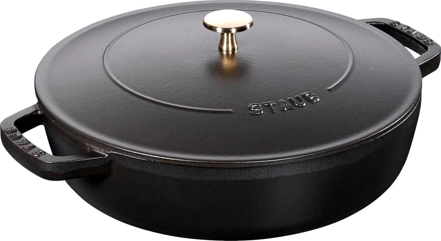 Chistera Bräter, Schwarz 28 cm
