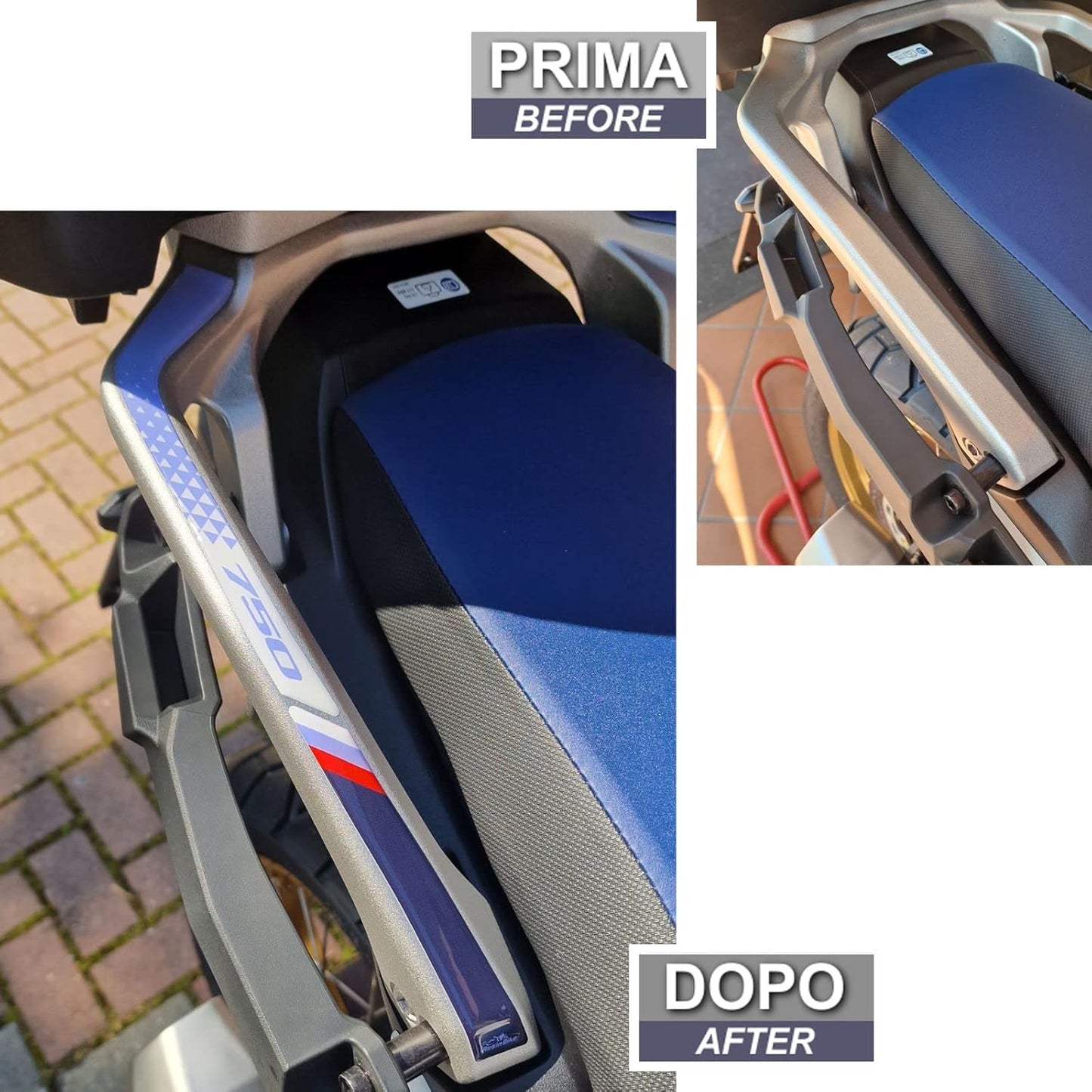 Resin Bike Aufkleber für Honda Transalp XL 750 2023