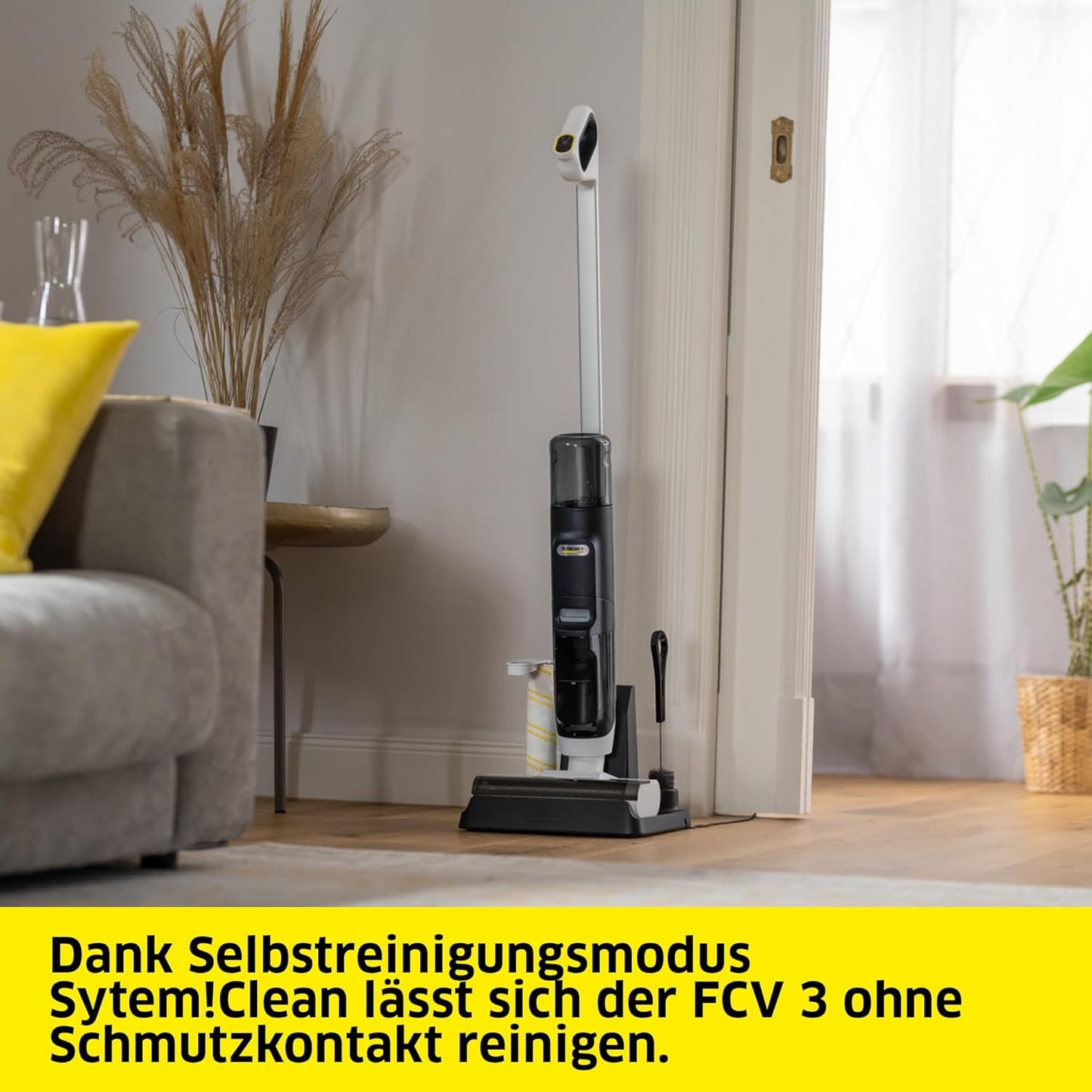 Kabelloser Saugwischer FCV, Flächenleistung: 130 m² 30 ml Universalreiniger