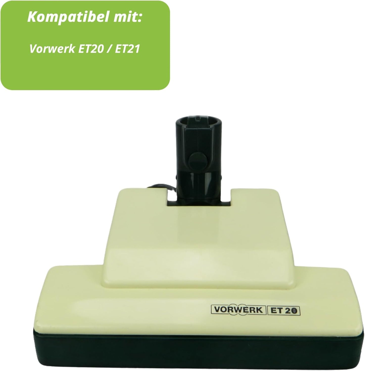 Ersatzbürste für Vorwerk ET 20/21 mit Antriebsriemen, Für Et20/21