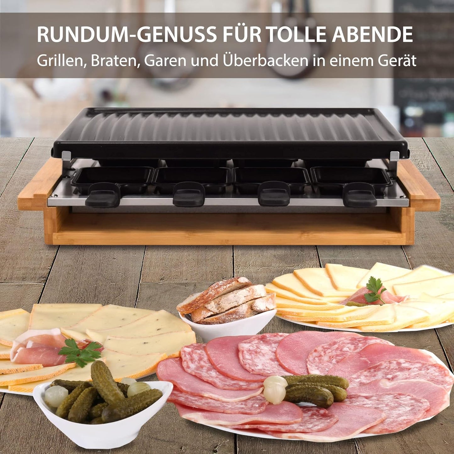 Racletteofen Set