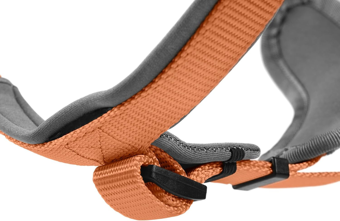 Hundegeschirr mit Reflektorstreifen, kupfer/grau Medium 1