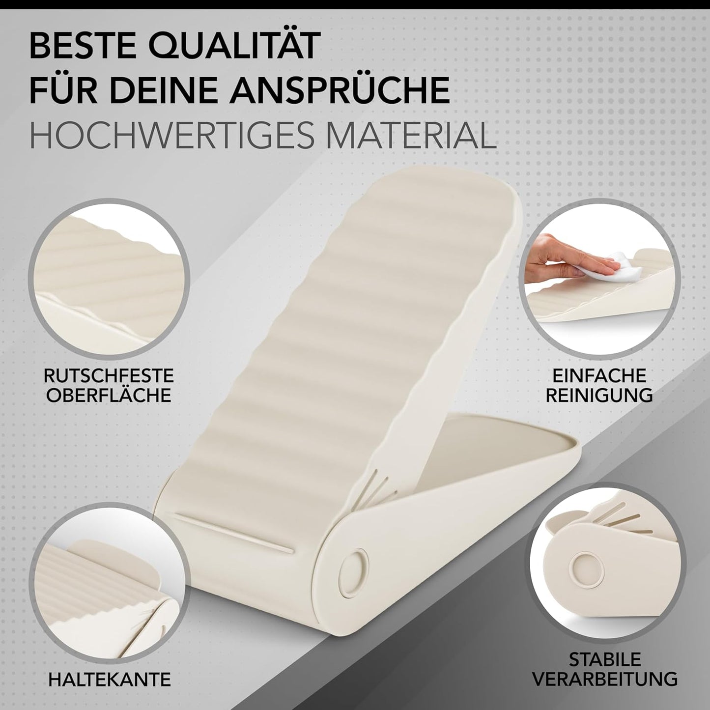 8er-Set Schuhstapler, Petrol