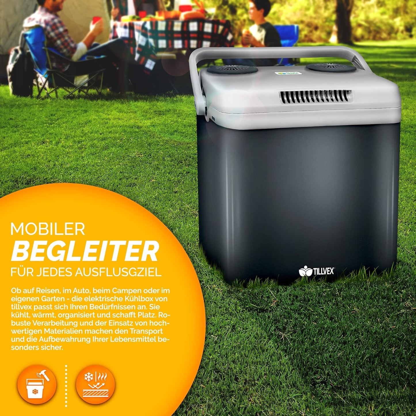 Elektrische Thermobox, Grau