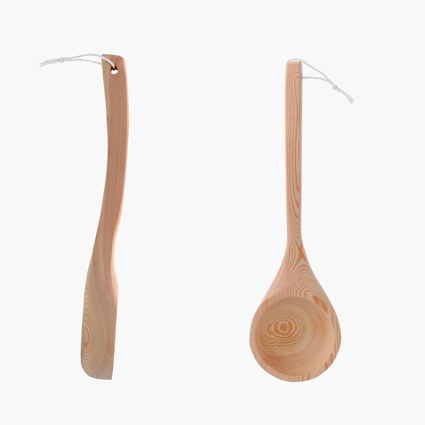Saunakübel Set mit Kelle und Zubehör, 5L Lärche SET
