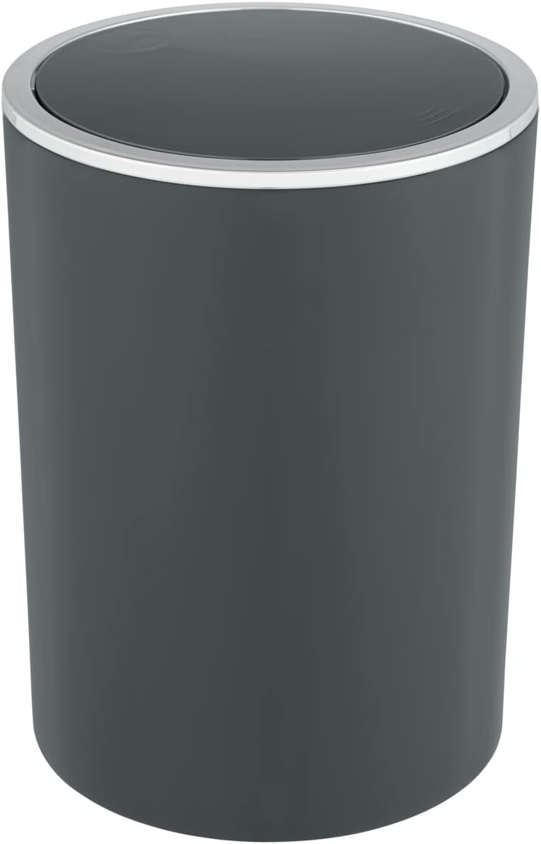 Schwingdeckeleimer Inca, Anthrazit 5 L