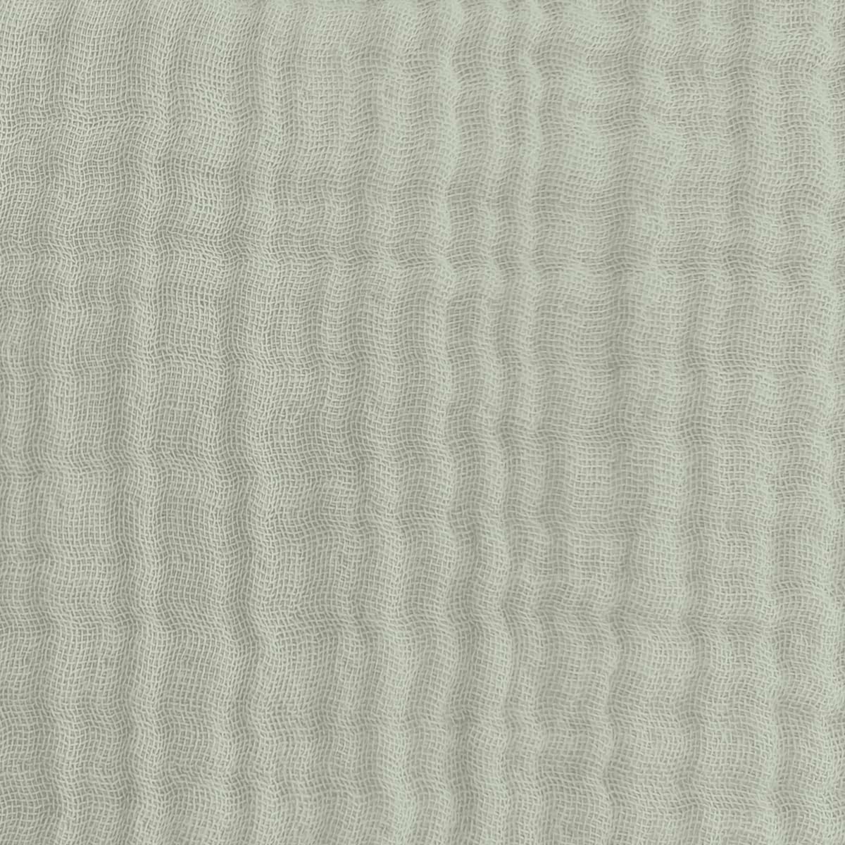 Musselinmond Kissen 140x27cm, Salbei