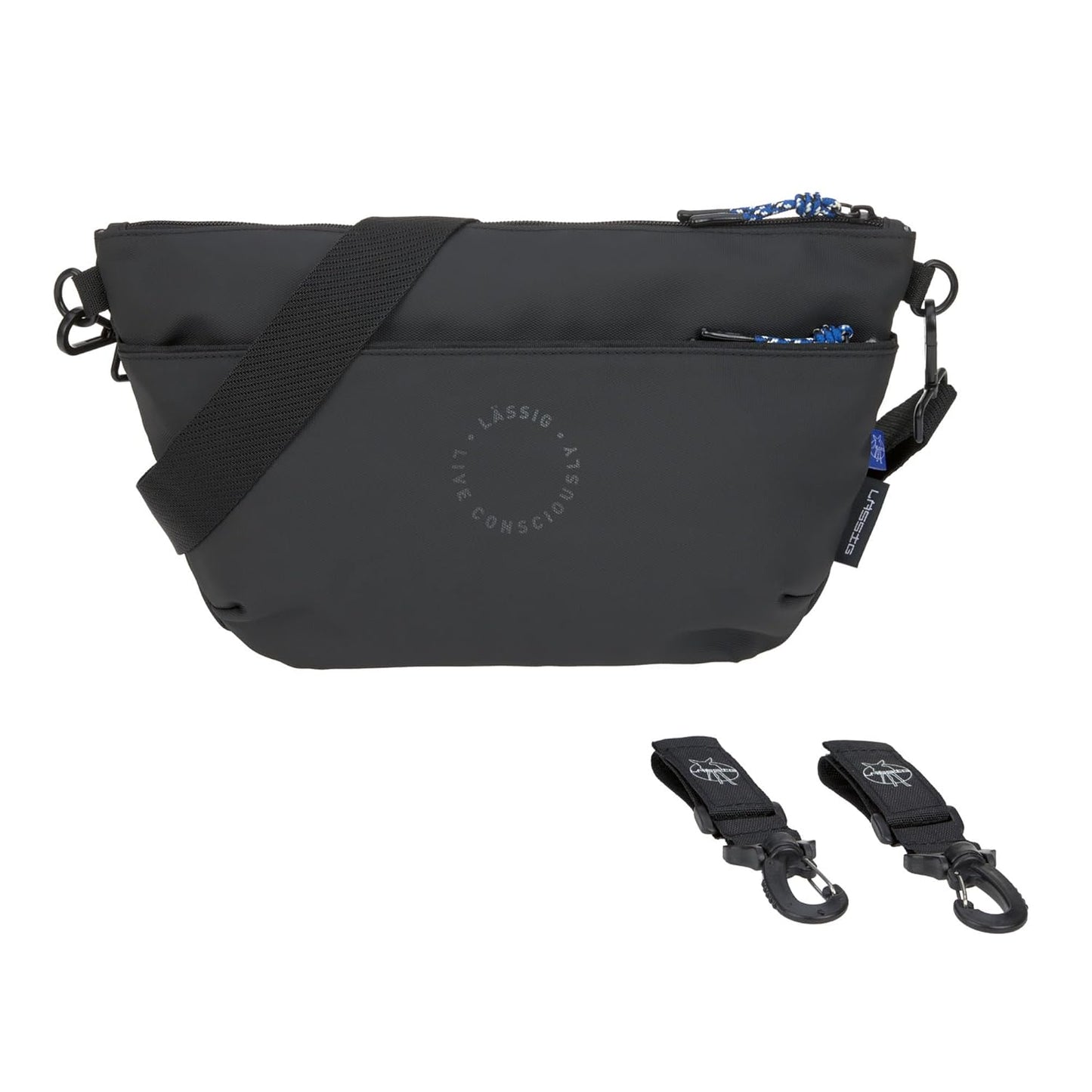 Kinderwagenorganizer Umhängetasche, Black