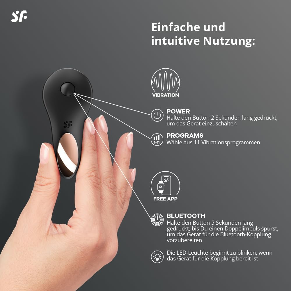 Little Secret Slipvibrator mit App-Steuerung
