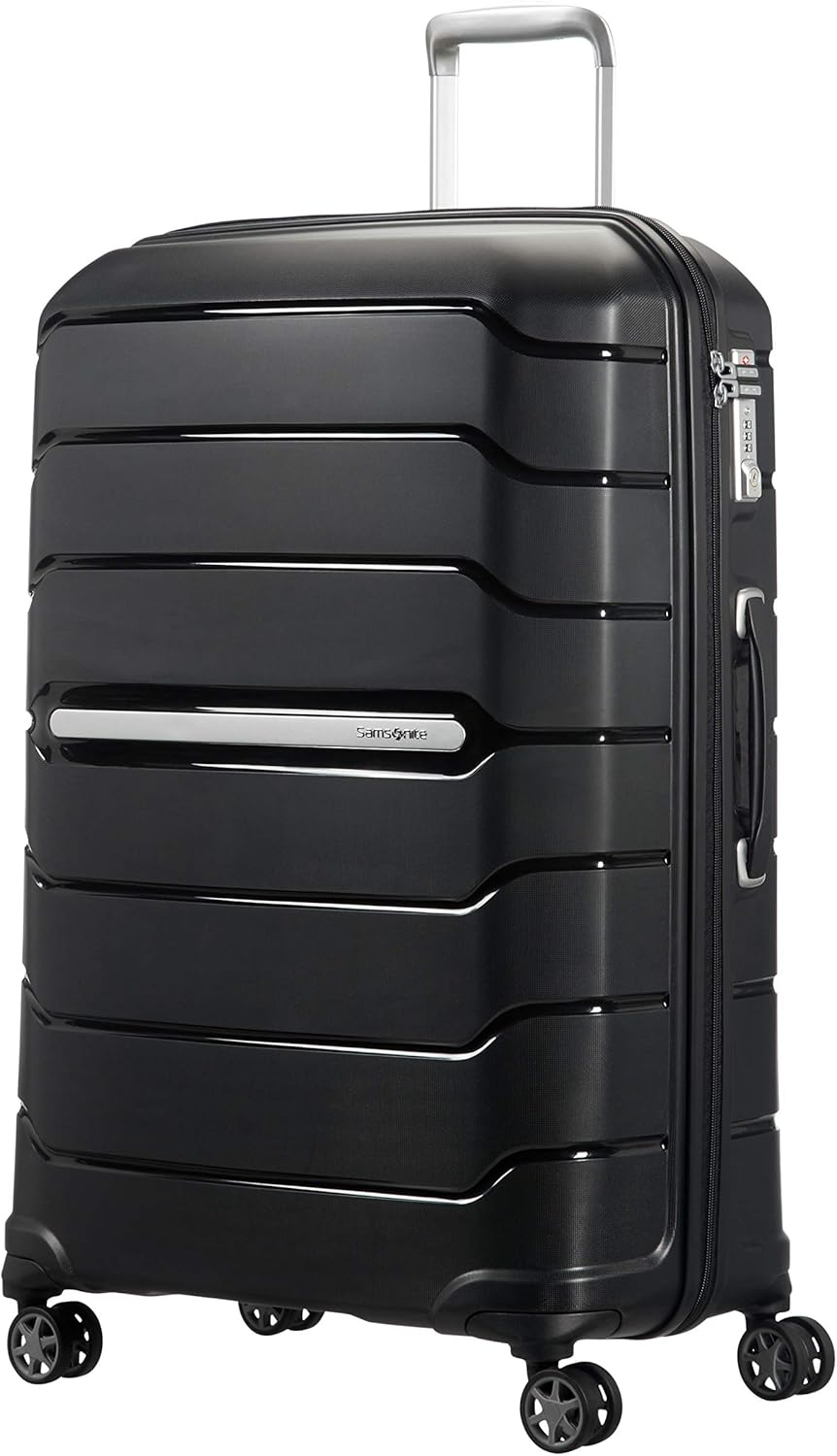 Erweiterbarer Koffer Flux, Schwarz Flux Spinner L (75 cm - 111 L)