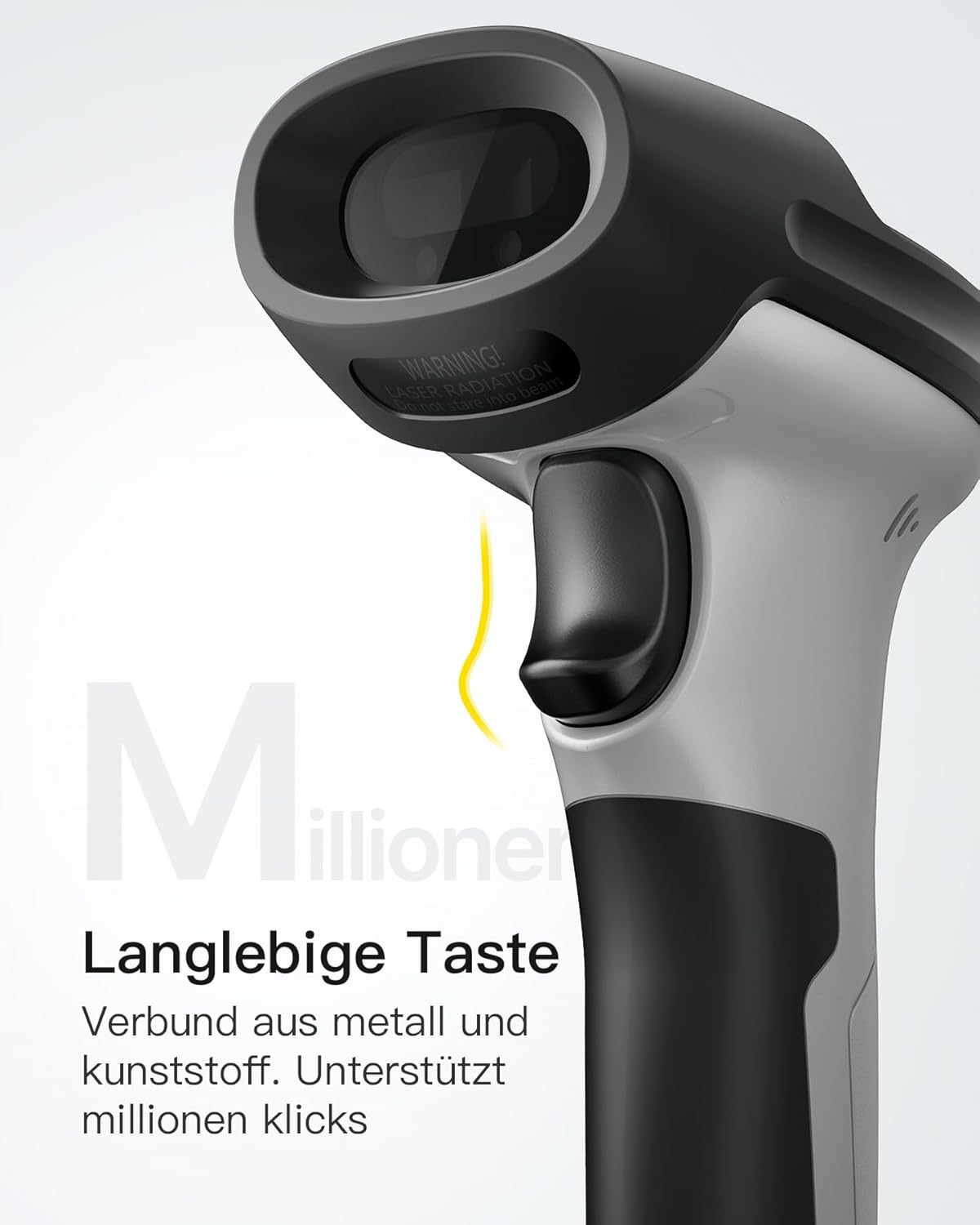 Barcodescanner BCST-70 für 1D, Grau 1D