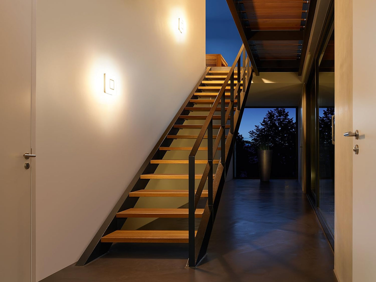LED Innenleuchte RS M1 S mit Bewegungsmelder, Edelstahl Single