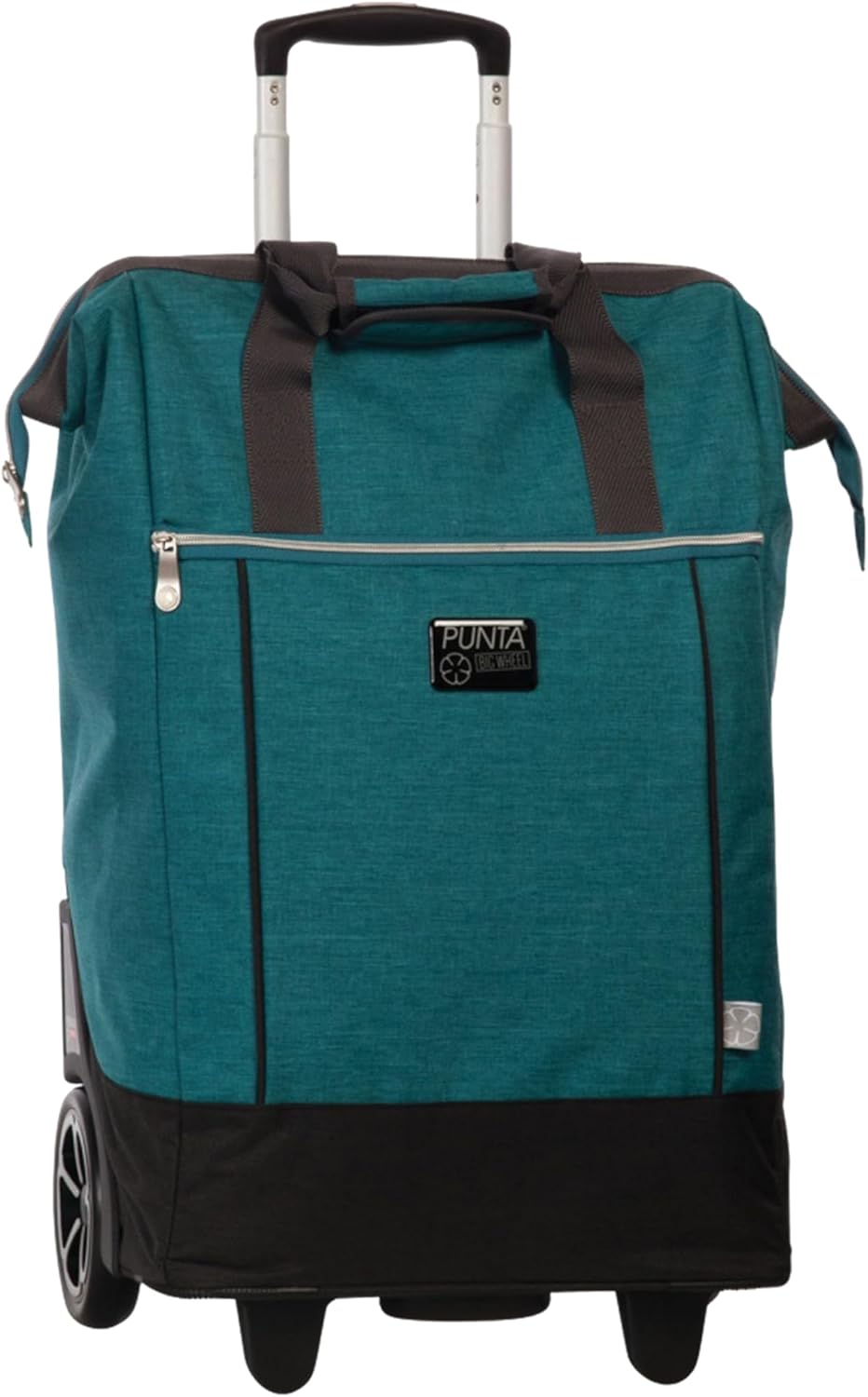 Einkaufstrolley mit XL-Rädern, 40L Petrol
