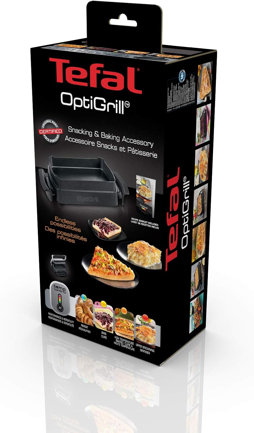OptiGrill Backschale für Snacking & Baking