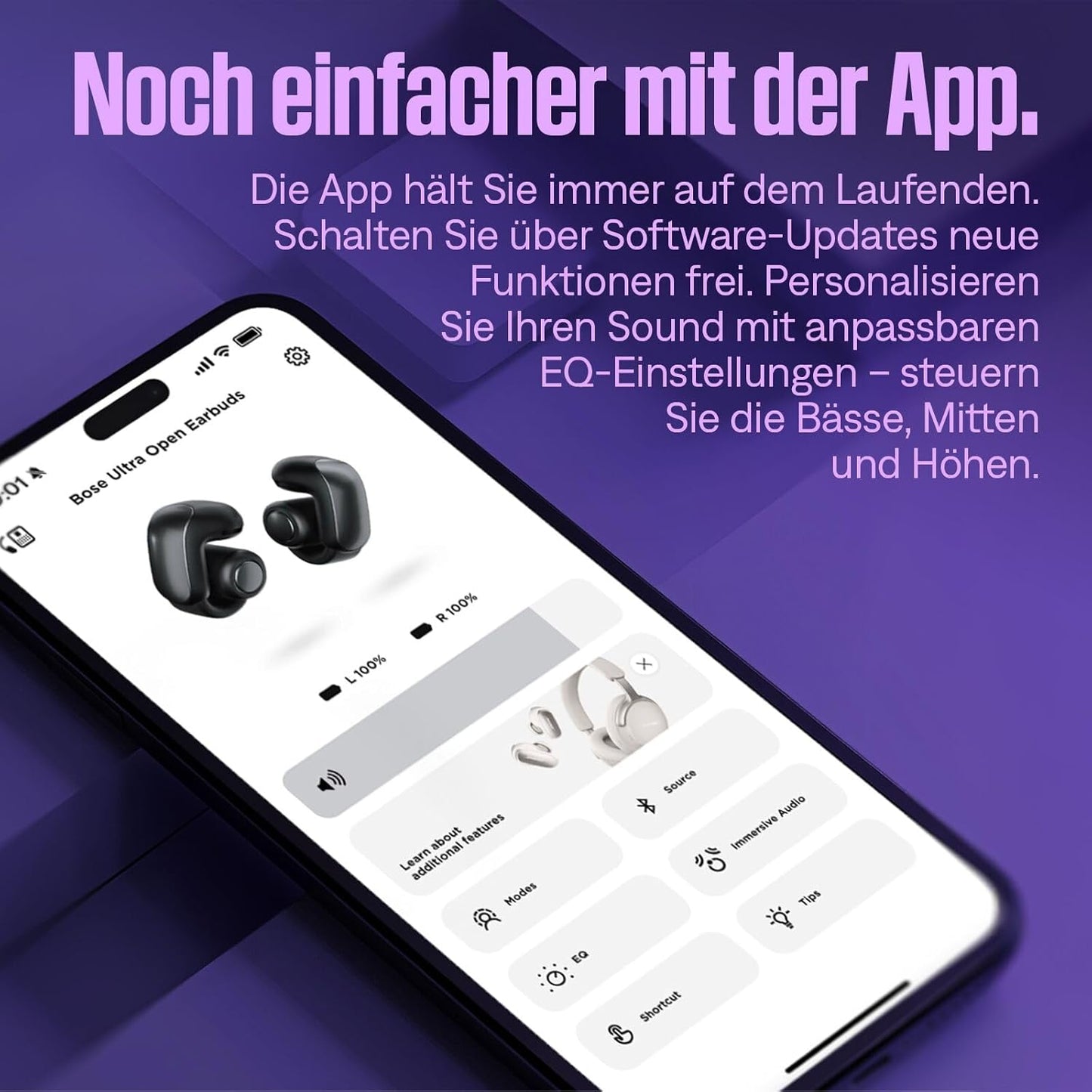 Ultra Open Earbuds, Dunkelviolett