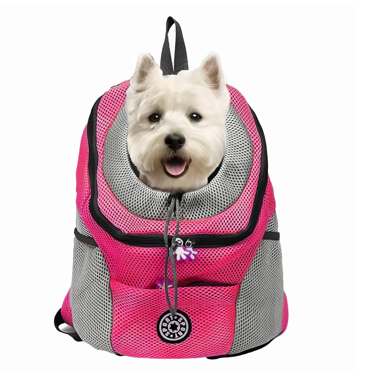 Hunderucksack, Rosa