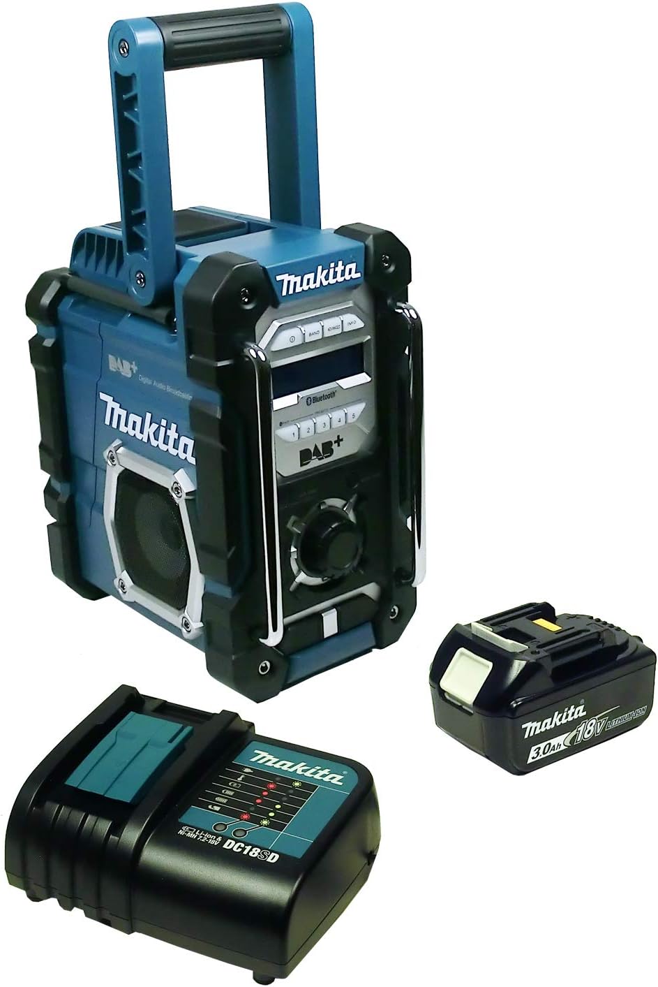 Baustellenradio DMR 112 mit DAB+ und Bluetooth