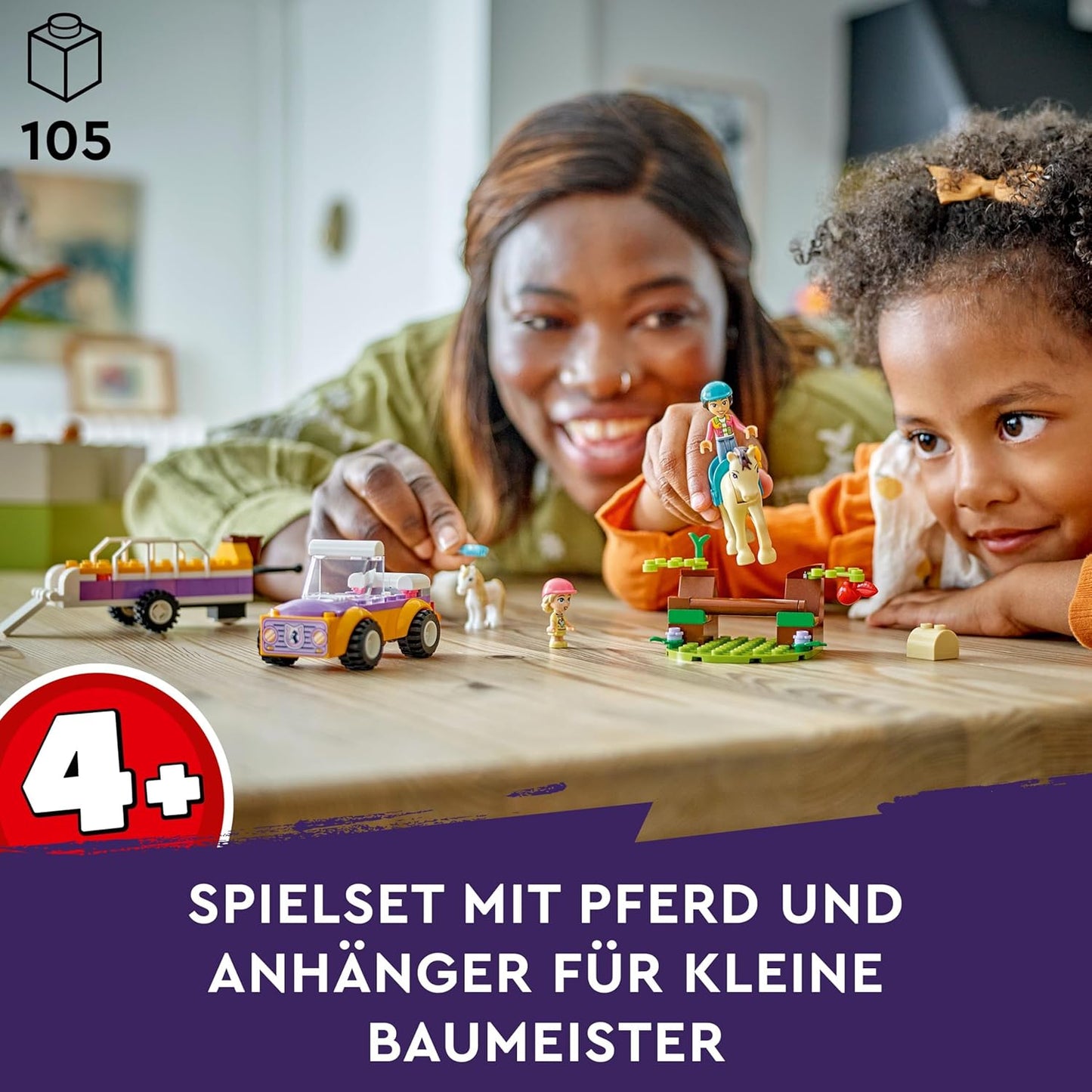 Pferde- und Pony-Anhänger, Single