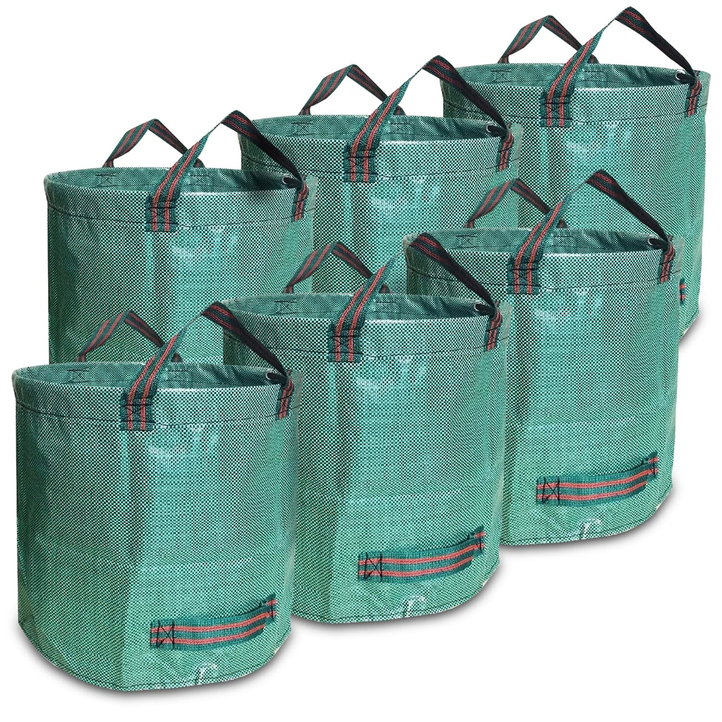 6er-Pack Gartensack für Gartenabfall, 1 stück (6er Pack) Grün