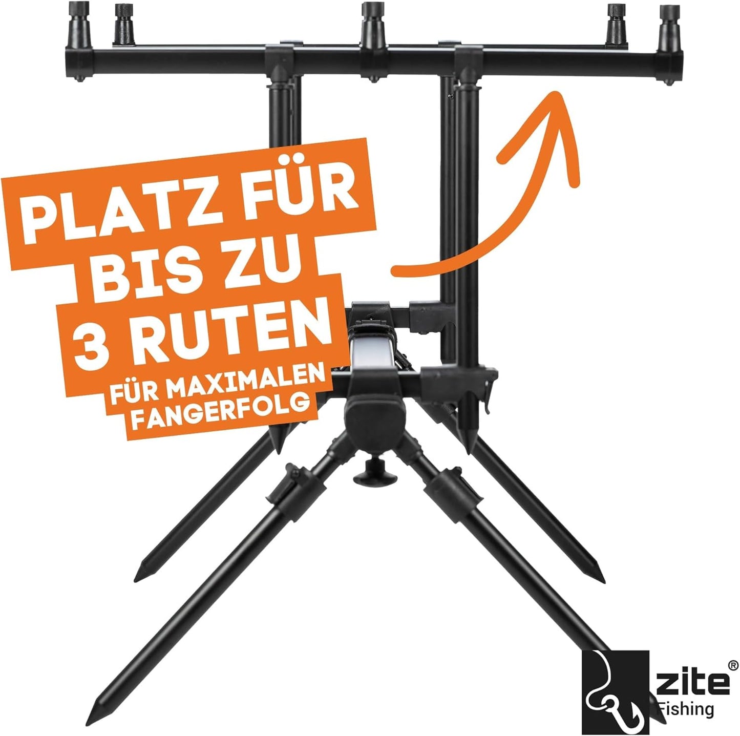 Rod Pod Rutenhalter für 3 Angelruten