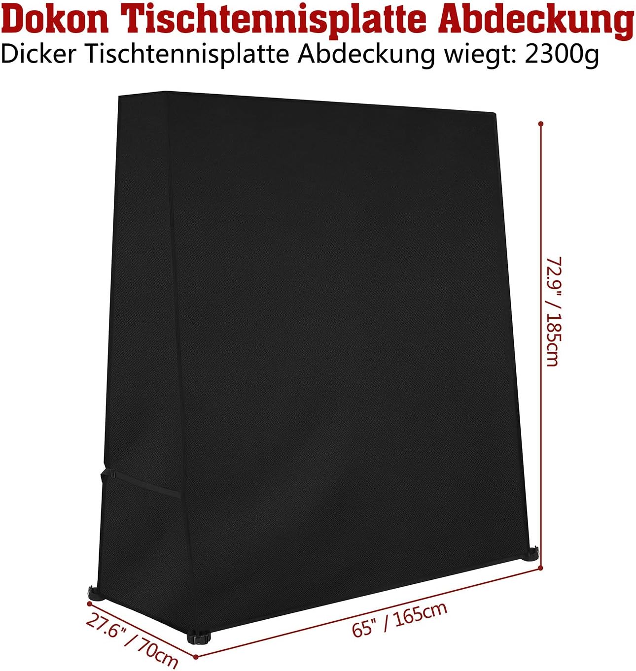 Abdeckung für Tischtennisplatte