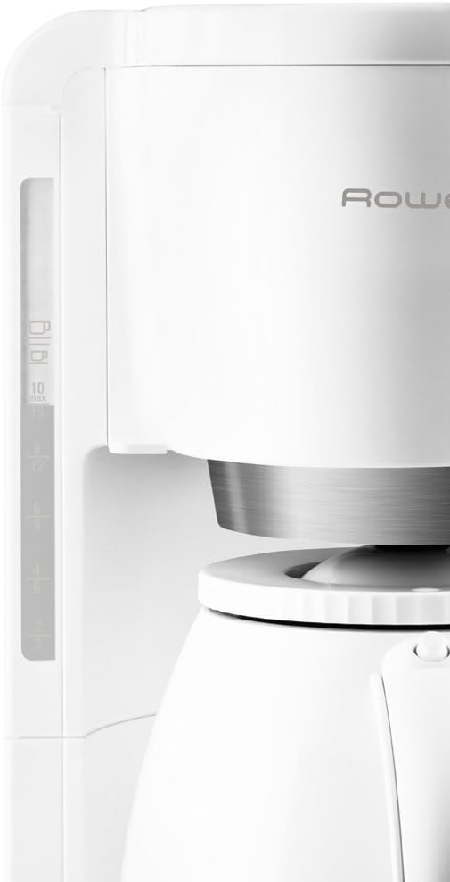 Filterkaffeemaschine Adagio Milano CT3801 mit Thermoskanne, Weiss Single