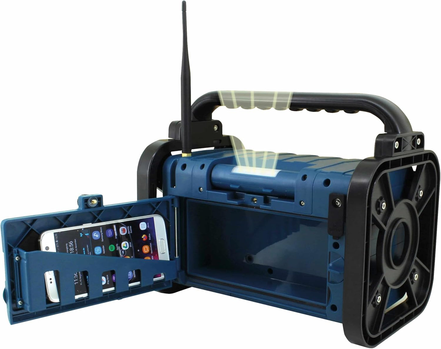DAB85BL Outdoorradio mit Bluetooth und Akku